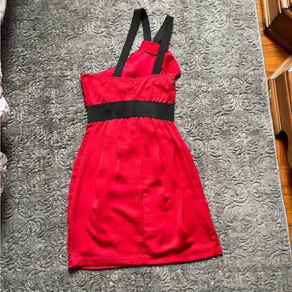 TRIXXI Red Mini Dress 1 - Picture 3 of 9